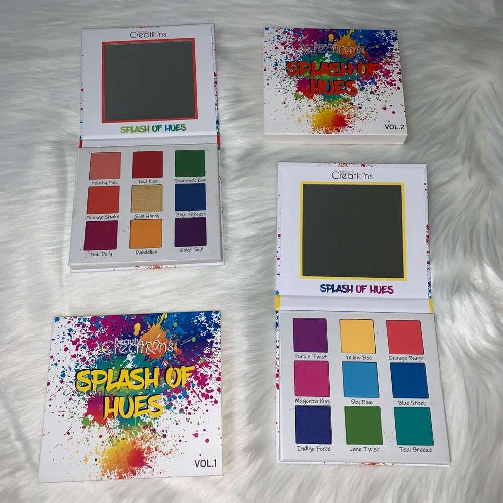 Beauty Creations - SPLASH OF HUES DUO VOL. 1 and 2